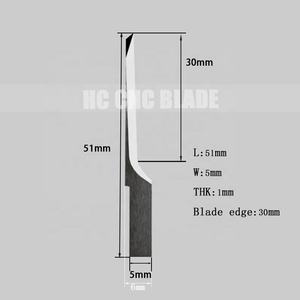 Lame de coupe vibrante en carbure pour cuir, mousse EVA et EPE, compatible AOL, IECHO, Ruizhou, AOKE, JWEI, A-TOM, EMMA, RUKING - Product Image 6