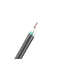 GYXTC8Y/GYXTC8S Unité Fig. 8 Câble à fibre optique pour l'extérieur, monomode, 6 cœurs, pour la communication.