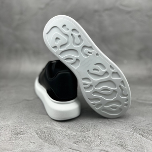 Chaussures décontractées en cuir véritable pour hommes, style tennis, personnalisables avec logo, pour la marche – Vente en gros - Product Image 2