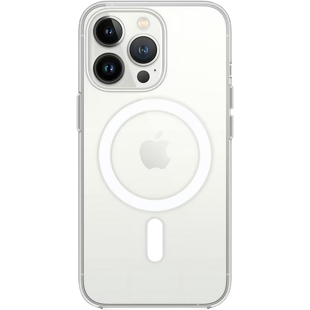 For Iphone 13 Pro Max & 14 Plus Clear Shockproof PC Mobile Phone Case with for MagSafe Protective and Animated Design