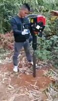 Máquina Perforadora de Suelo Portátil CS205, Fácil de Operar, Motor Diésel de 1.9 kW, para Estudios Geológicos