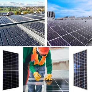 แผงโซลาร์เซลล์ Futuresolar โมดูลพลังงานแสงอาทิตย์ 570Wp 575Wp 580Wp 585Wp 590Wp แบบโมโนคริสตัลไลน์ - Product Image 2