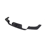Diffuseur de pare-chocs arrière en fibre de carbone avec éclairage pour BMW F80 M3 F82 F83 M4 15-19 Standard et Cabriolet