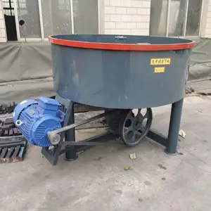 Máquina mezcladora de ruedas para la fabricación de carbón vegetal mezclador de Rollo de planta tanque de mezcla de polvo de carbón máquina mezcladora mezclador Molino de ruedas