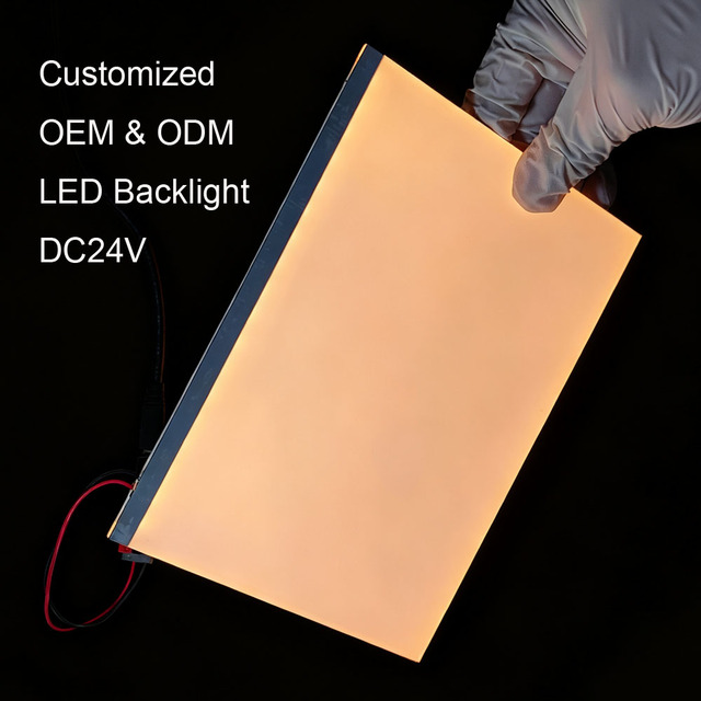 High Brightness Square Custom RGB LED Backlight Panel-9V/24V Super Slim 3000K Warm White Monitor Backlight Replacement