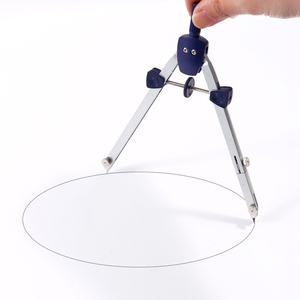 Compás de Combinación Estándar Básico FOSKA con Barra de Rayo para Dibujos Precisos, Crea Círculos de hasta 10.24 Pulgadas de Diámetro - Product Image 6