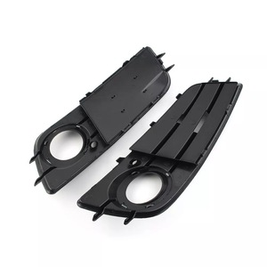 Cubiertas de rejilla para luces antiniebla del parachoques delantero Audi A4 B8 S4 Sport, ABS, con clip, 2009-2012 - Product Image 1