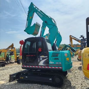 Excavadora Kobelco 75-8 Usada, Marca Japonesa, 7 Toneladas de Peso Operativo, Capacidad de Cucharón de 0.4m, Motor y Bomba, Componentes Principales PLC, Precio Bajo - Product Image 4