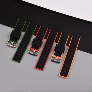 Màu Silicone ban nhạc đồng hồ sang trọng người đàn ông xem Dây đeo mềm Silicone ban nhạc đồng hồ Silicone Diver dây đeo - Product Image 4