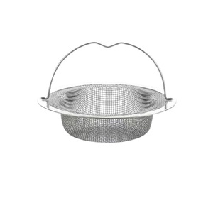 Filtre de lavabo en acier inoxydable, filtre à déchets multifonctionnel pour évier de cuisine, passoire à légumes - Product Image 1