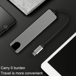 8 in 1 <b>USB</b> C <b>HUB</b> Type C to <b>USB</b> 3.0 Splitter 100W PD Quick Charge Adapter 4K HDTV for Type C Laptops - Product Image 4