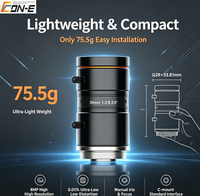 Objectif de vision industrielle FA MVL-MF5028M-8MP 50mm F2.8 à ouverture manuelle, haute résolution 8MP, focale fixe, compact