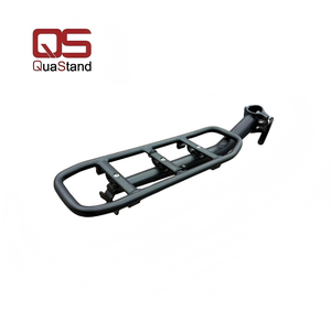 Estante trasero <span class=keywords><strong>de</strong></span> bicicleta duradero con logotipo láser personalizado compatible con OEM/ODM para montaje en <span class=keywords><strong>tija</strong></span> <span class=keywords><strong>de</strong></span> sillín compatible con luz trasera pequeña - Product Image 3