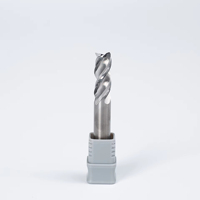Fraise à queue plate à 3 cannelures, outil de coupe haute performance pour le perçage et l'usinage de l'aluminium CNC, fraise en carbure ultra-longue
