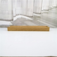 Emballage de boîte à couteau en bois rectangle en bois de caoutchouc personnalisé boîte à couteau de chef boîte de rangement en bois magnétique
