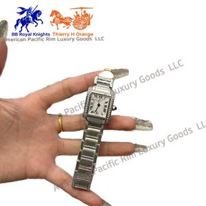 Women's Retro Square Stainless Steel <b>Watch</b> Simple Tempered Quartz <b>Watch</b> Fashion Leisure Sports Antique Style Vintage Square - Product Image 5