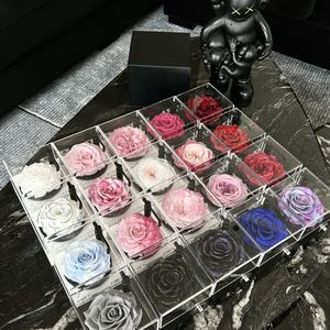 Tocadiscos Romántico con Rosas Eternas, Altavoz Bluetooth Mecánico Giratorio, Rosas Preservadas, Música Ecológica - Product Image 2