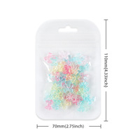 Charme d'ongle couleur bonbon arc manucure ornements ruban 3D mignon résine nœud papillon accessoires d'art d'ongle