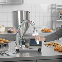 Nouvelle machine à glacer les gâteaux Unifiller pour usage en boulangerie, contrôle précis de la température, compatible farine et eau, 110V/220V
