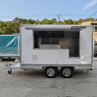 Remorque de restauration Foodtruck Fabricant de remorques de restauration mobiles personnalisées Camion de restauration rapide avec équipement de cuisine