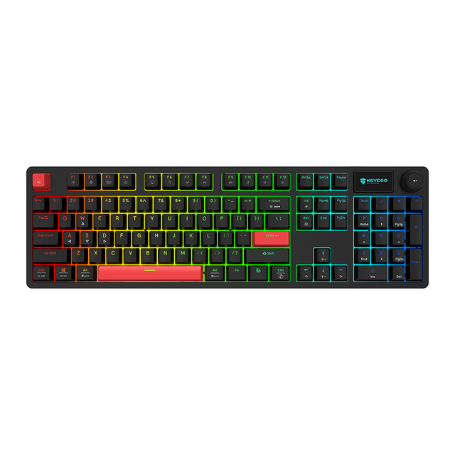 KY-MK233 Hall Effect Magnetic Switch Gaming Keyboard Custom Mechanical Gasket Structure Wired Connection RT0.01