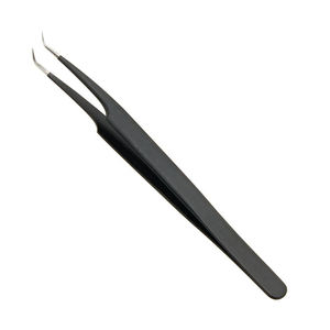 Pinzas Profesionales de 90 Grados para Extensión de Pestañas, Suministros para Extensión de Pestañas, Pinzas con Punta de Fibra - Product Image 1