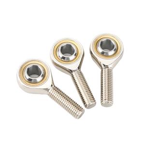 Joint à œil de poisson nickelé pour pièces usinées, précision domestique SAJK5 6 10 20C, roulements à billes auto-alignants, filetage externe - Product Image 1