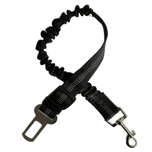 Sabuk pengaman kendaraan kucing anjing peliharaan multifungsi, sabuk pengaman mobil dapat ditarik tahan lama - Product Image 4