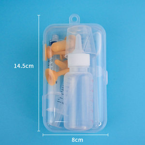 Kit d'alimentation pour animaux de compagnie : Seringue et biberon pour administration de médicaments liquides et pilules pour chiens et chats, pour l'hydratation et l'alimentation des animaux – Fournitures pour animaux de compagnie en gros - Product Image 4