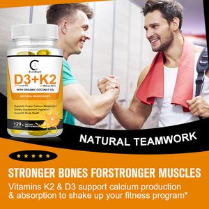 Le Migliori Capsule di <span class=keywords><strong>Vitamina</strong></span> <span class=keywords><strong>D3</strong></span> e K2 da 5000 UI, 120 Pezzi, per il Supporto Immunitario e Osseo - Product Image 3