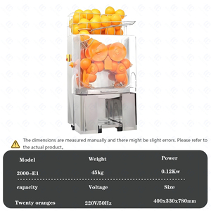 Commercial Stainless Steel Fresh Fruit Juicer/ Factory Manufactured Equipment/ <b>Juicing</b> Machine/ Maker. - Product Image 6