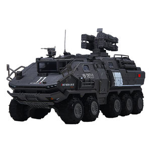 Autorisatie 1:50 Schaal Gelegeerd Metalen Transport Model Vrachtwagen Gegoten Personeel Carrier Legering Automodel Speelgoed - Product Image 1