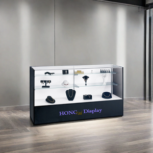 Precio al por mayor Super Calidad Marco <span class=keywords><strong>de</strong></span> metal <span class=keywords><strong>de</strong></span> <span class=keywords><strong>vidrio</strong></span> Puerta corredera Mostrador <span class=keywords><strong>de</strong></span> exhibición al por menor Vitrina usada - Product Image 6