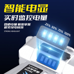 Lampe frontale LED haute intensité Douyin Kuaishou, rechargeable, batterie 18650, pour camping, pêche, travaux de construction, USB - Product Image 5