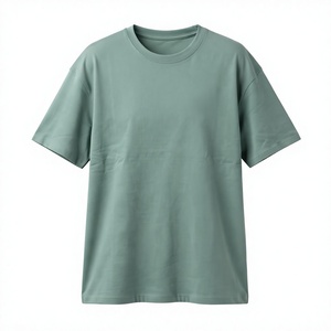 T-shirt décontracté à col rond en coton pour femme Hawk Eye, coupe ample, couleur unie, manches courtes, respirant, en jersey - Product Image 6