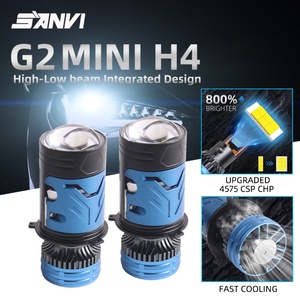 Ampoules de phare avant de voiture Sanvi New Mini H4 LED 70W 6000K - Product Image 2