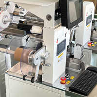 Machine d'étiquetage automatique pour câbles, machine d'étiquetage circulaire pour fils, machine d'étiquetage pour câbles avec étiquette de drapeau