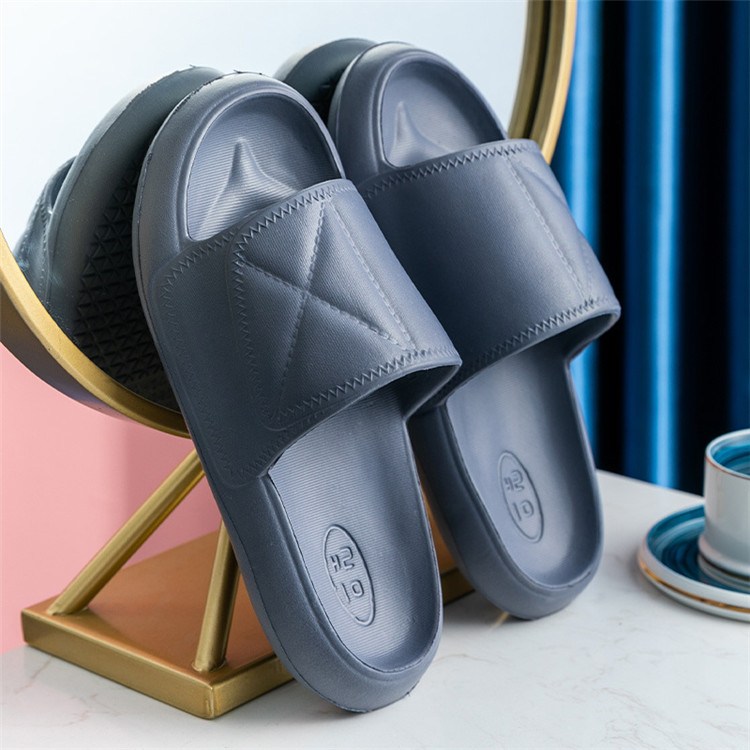 Men Women Non-Slip Platform Slippers Flat EVA Thick Sole Sandals Shoes Slides Shoes Slippers