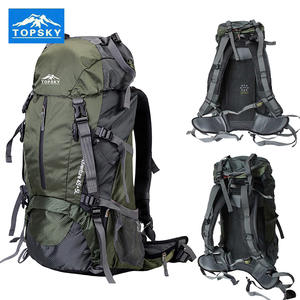 50l <b>Outdoor</b> <b>Large</b> Capacity Waterproof Backpack Mountain Bag Hiking Camping Nylon Mountaineering Daypack Trekking Backpack - Product Image 1