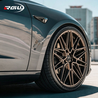 Rines de Aleación Forjados Monobloque Multirradio Personalizables de 18-26 Pulgadas para Autos de Pasajeros, para Tesla Modelo 3 Y/S/X