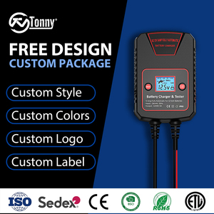 Chargeur mural intelligent magnétique 12V 5A populaire aux États-Unis pour batteries Lithium LiFePO4 AGM Plomb-acide - Product Image 4