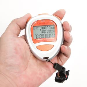 <span class=keywords><strong>Chronomètre</strong></span> sportif électronique professionnel <span class=keywords><strong>en</strong></span> plastique avec écran LCD numérique, mémoire 300 tours, rétroéclairage, étanche, alarme et compte à rebours - Product Image 2