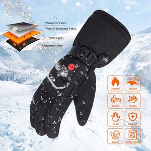 Per gli uomini e le donne salvatori guanti da sci impermeabili con Touch Screen e batteria riscaldata ricaricabile fornito al Canada Warehou - Product Image 5