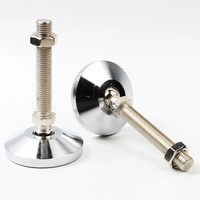 Métal lourd réglage universel pied tasse Machine-outil vis de fondation solide en acier au carbone Base de Support M12 M16 M20 M24