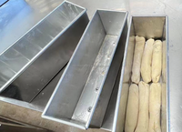 Nouvelle machine automatique de petite taille pour la fabrication de petits pains à hot-dogs, de baguettes et de hamburgers, capacité mini, acier inoxydable 304, certifiée ISO