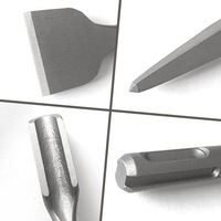 SDS Max marteau perforateur électrique Moil Point large plat creux gouge ciseau à pierre pour pierre à béton