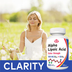 Formule Premium OEM Acide Alpha-Lipoïque 500mg Antioxydant Vitamine Énergisante 120 Capsules Alimentaires pour Adultes - Product Image 3