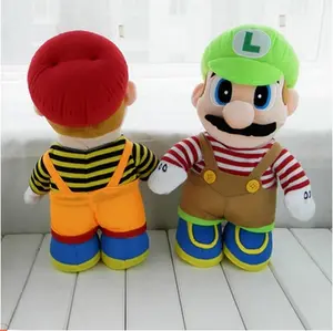 New Trendy Multi Sizes Luigi Mario Plush Dolls Most Popular Famous Cartoon Anime Figure Plush Toys Kids Gifts