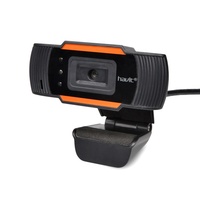 HV-N5086 HAVIT Webcam USB Internal Usb dengan kamera, Webcam PC untuk panggilan Video rapat siaran langsung