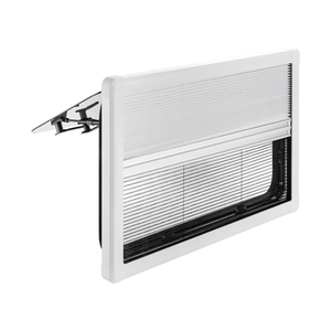 Fenêtre coulissante en aluminium et verre trempé Emark/DOT pour <span class=keywords><strong>camping</strong></span>-<span class=keywords><strong>car</strong></span> et caravane avec moustiquaire et pare-soleil - Product Image 3
